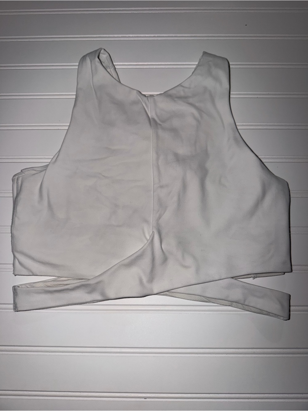 Athleta wrap around tank bra medium
